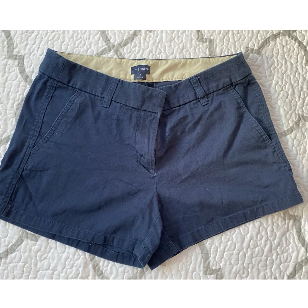 J. By J. Crew Navy Chino Shorts Women’s Size 4